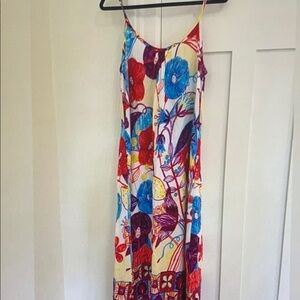 Floral Multicolor Maxi Dress